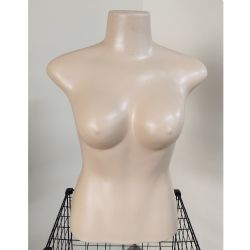 Busto manequim feminino encorpado