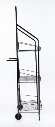 Expositor para carv�o com 3 cestos