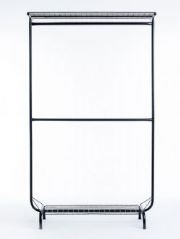 Arara desfile dupla com 2 prateleiras