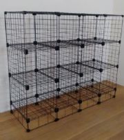 Balcão aramado com 12 módulos