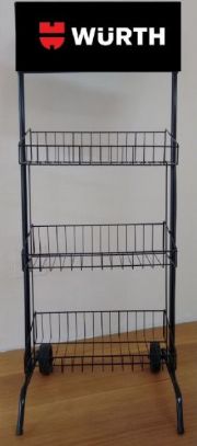 Expositor para produtos automotivos personalizado