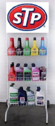 Expositor para produtos automotivos personalizado