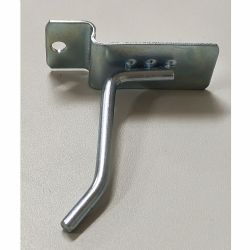 Ganchos para painel canaletado cor zincado