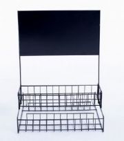 Expositor topo de bomba