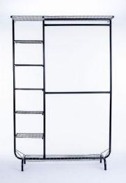 Arara closet dupla com prateleiras