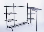 Arara closet dupla com prateleiras