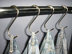 Gancho S cores preto ou branco