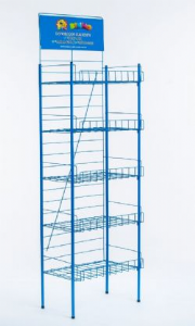 Expositor salgadinho personalizado