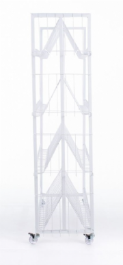 G�ndola dupla para livros e revistas com 8 bandejas