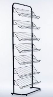 Sapateira simples com 7 bandejas